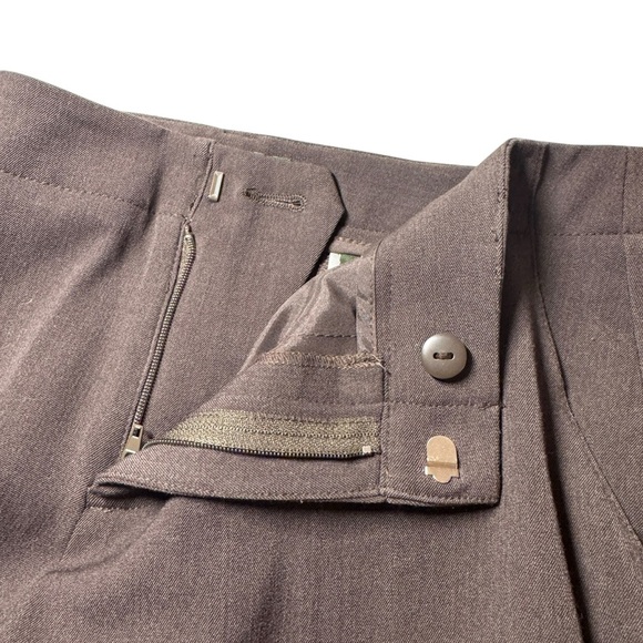 Eddie Bauer Blakely fit trousers brown size 4P women’s office career - Picture 5 of 12